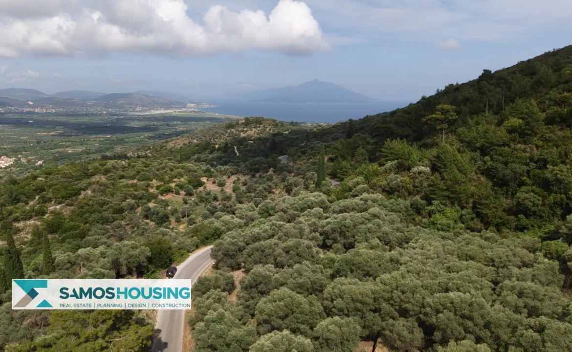 Building Plot for Sale in Samos – 4,781 m² near Pagondas (SH586)
