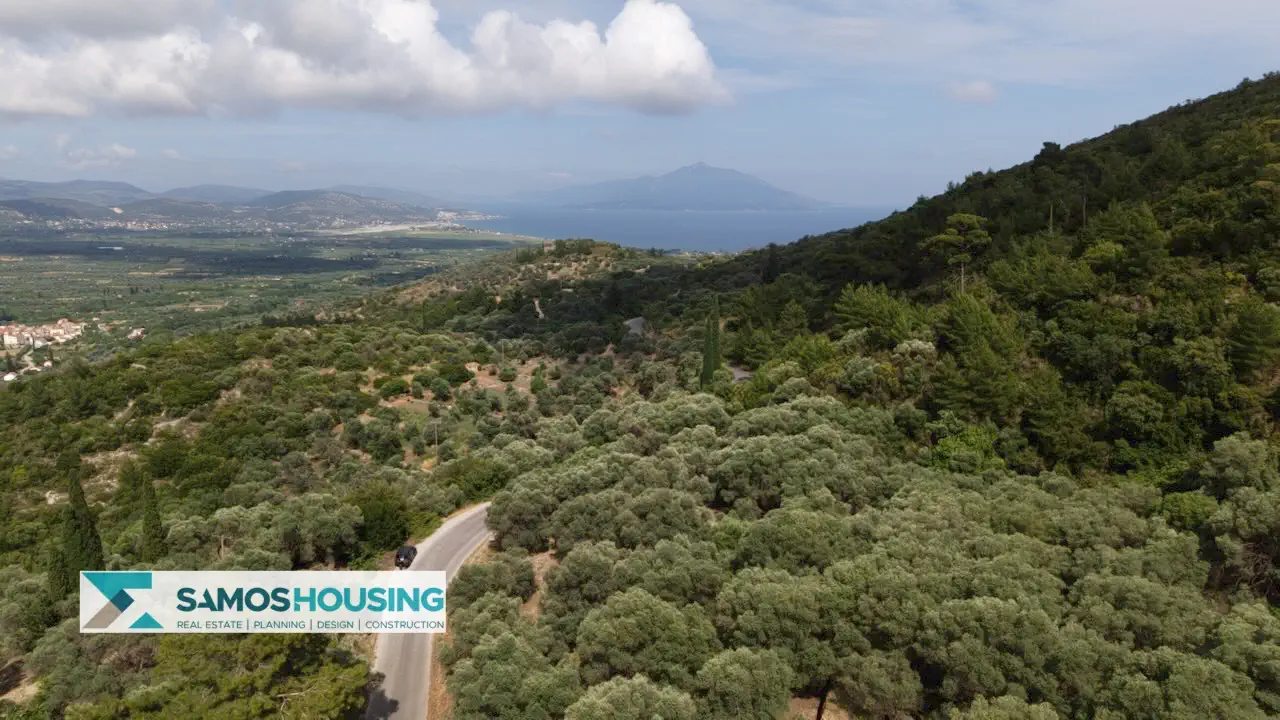 Building Plot for Sale in Samos – 4,781 m² near Pagondas (SH586)