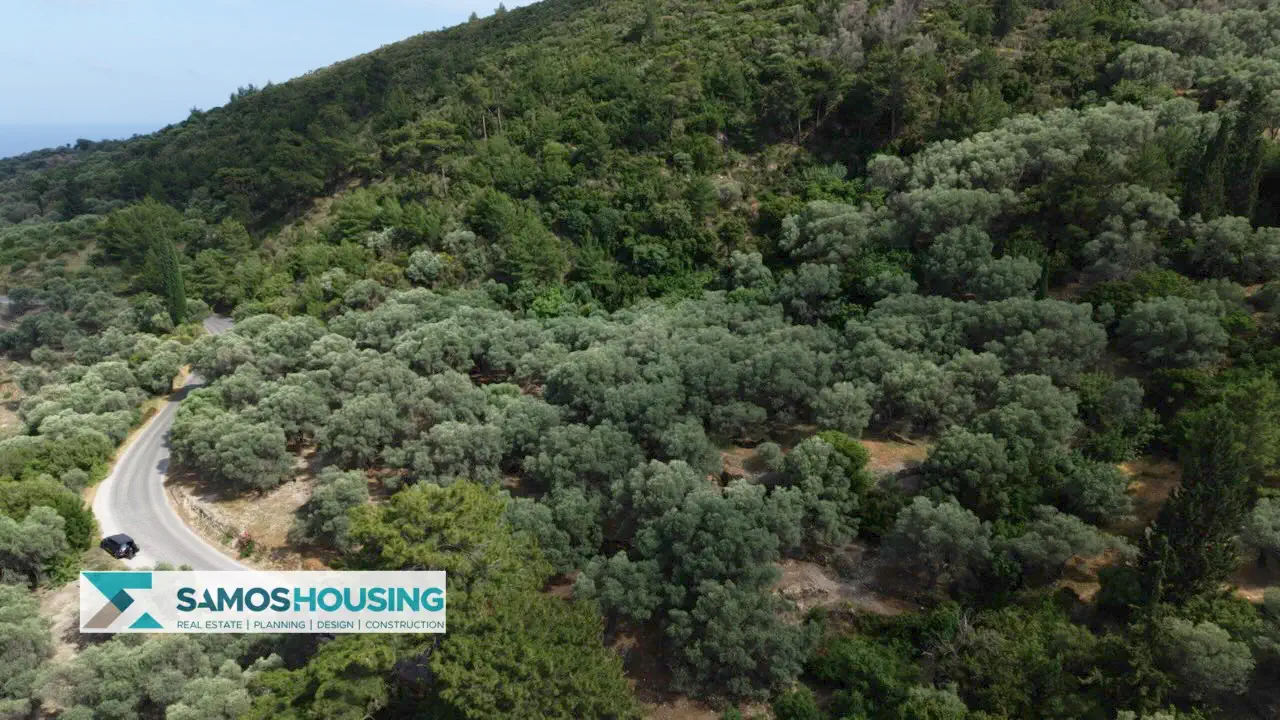 Building Plot for Sale in Samos – 4,781 m² near Pagondas (SH586)