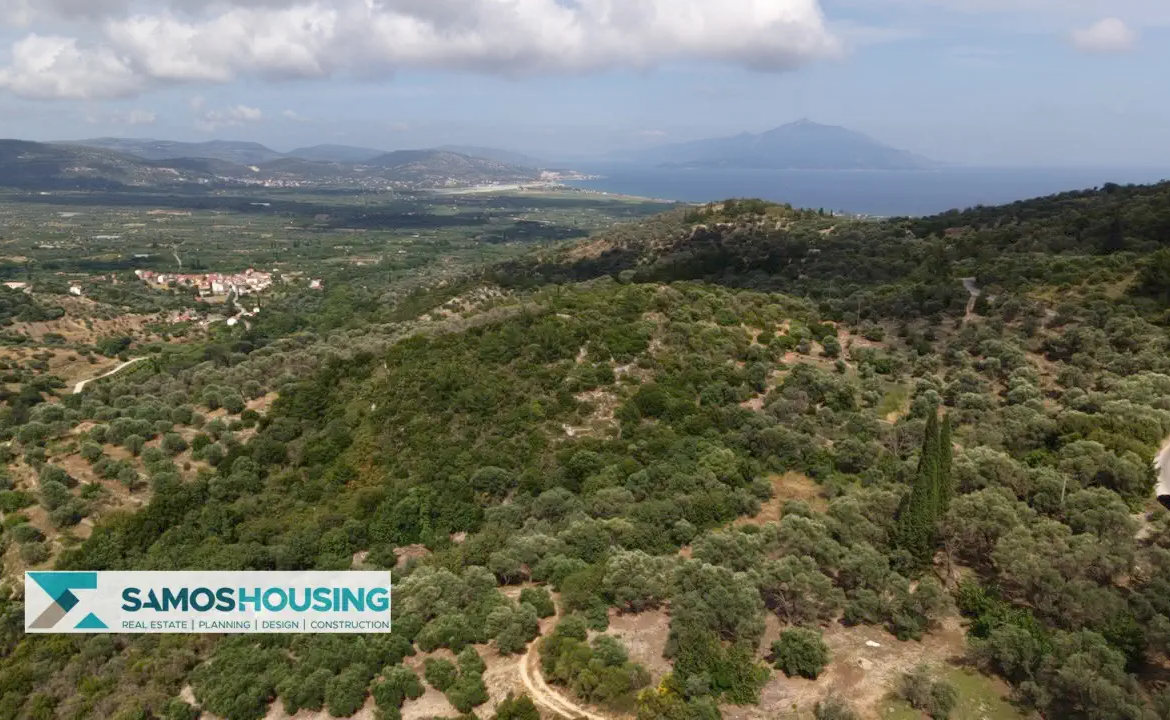 Building Plot for Sale in Samos – 4,781 m² near Pagondas (SH586)