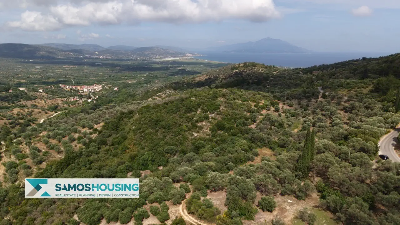 Building Plot for Sale in Samos – 4,781 m² near Pagondas (SH586)