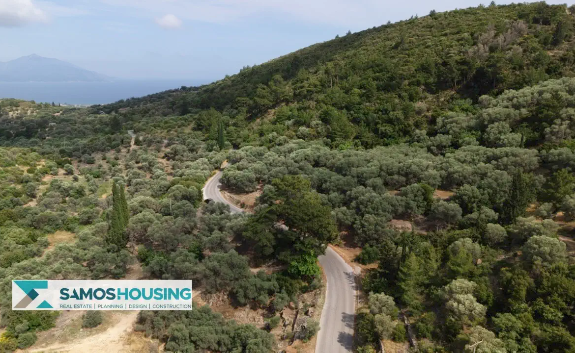 Building Plot for Sale in Samos – 4,781 m² near Pagondas (SH586)