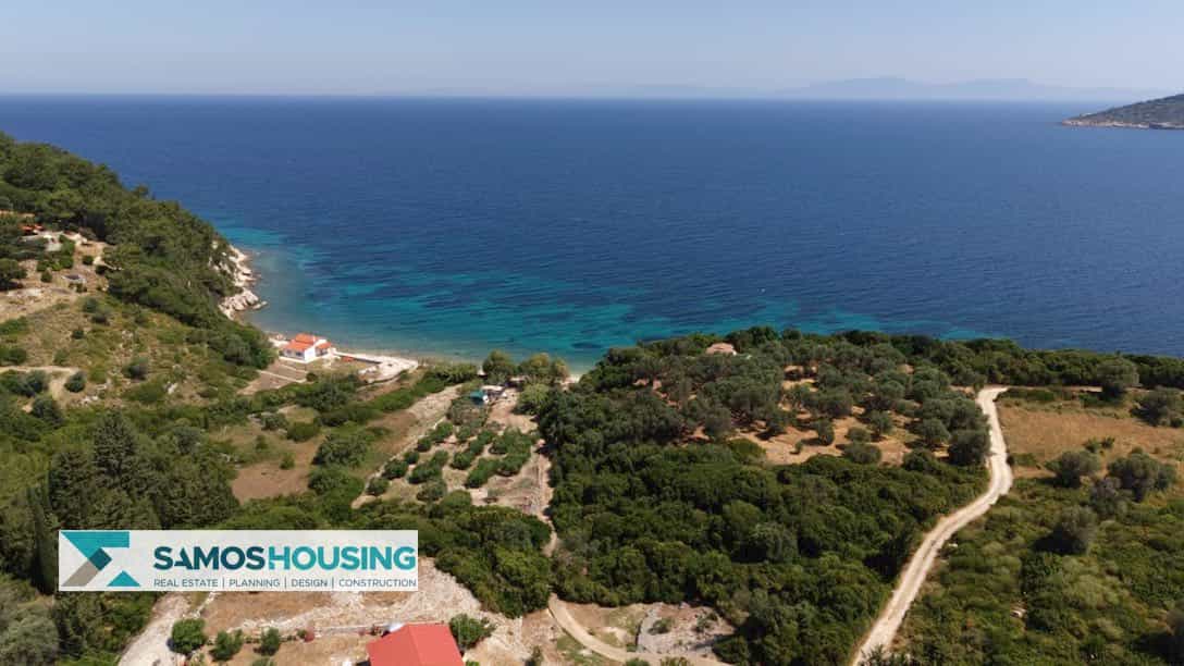 Οικόπεδο προς πώληση στον Κέδρο Σάμου με πανοραμική θέα στη θάλασσα – SH584