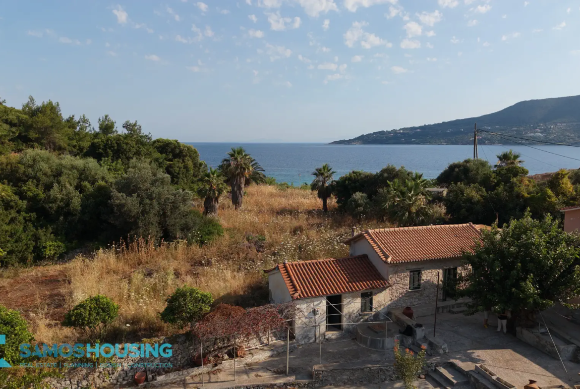 Beachfront Plot for Sale in Samos – 2,780m² at Agia Markela Beach (SH585)