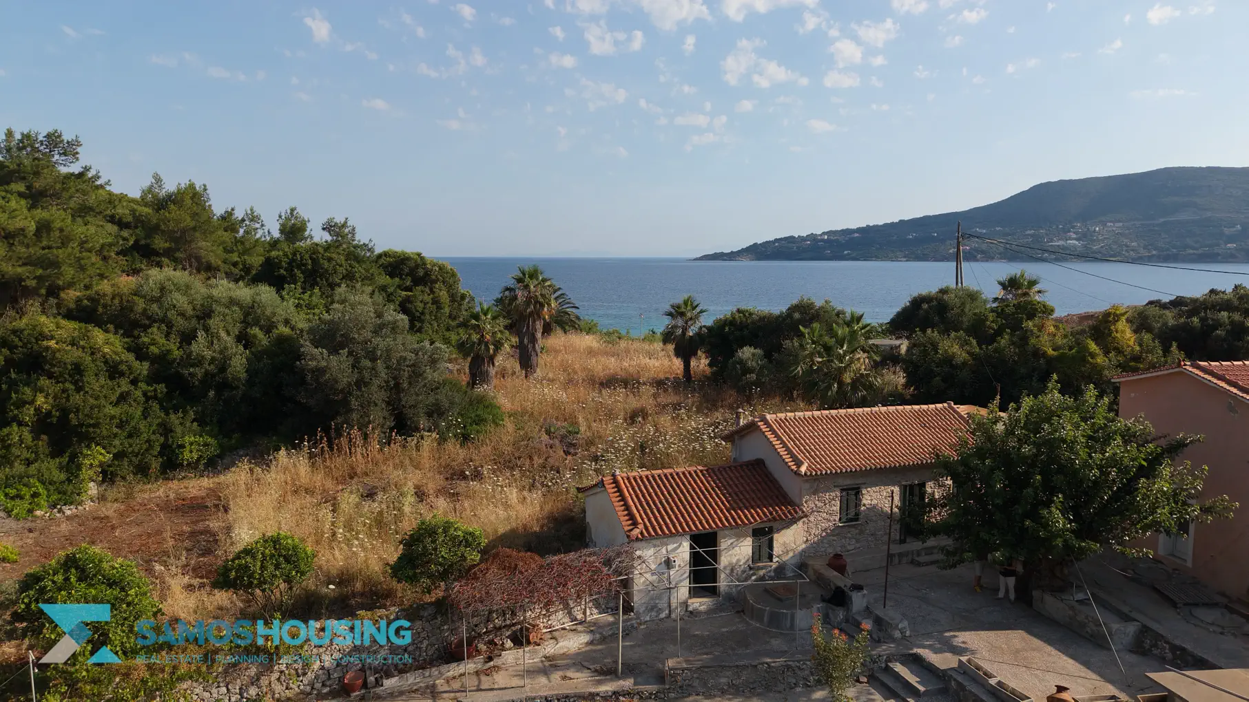 DJI_20260617083030_0270_D 8 Edited Beachfront Plot for Sale in Samos – 2,780m² at Agia Markela Beach (SH585)
