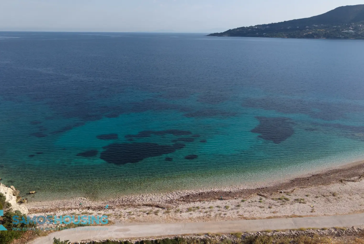 Beachfront Plot for Sale in Samos – 2,780m² at Agia Markela Beach (SH585)