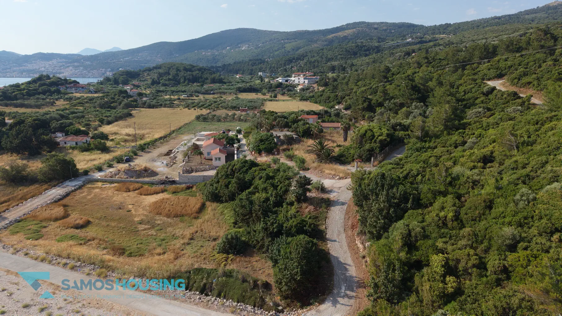 DJI_20260617083109_0273_D 15 Edited Beachfront Plot for Sale in Samos – 2,780m² at Agia Markela Beach (SH585)