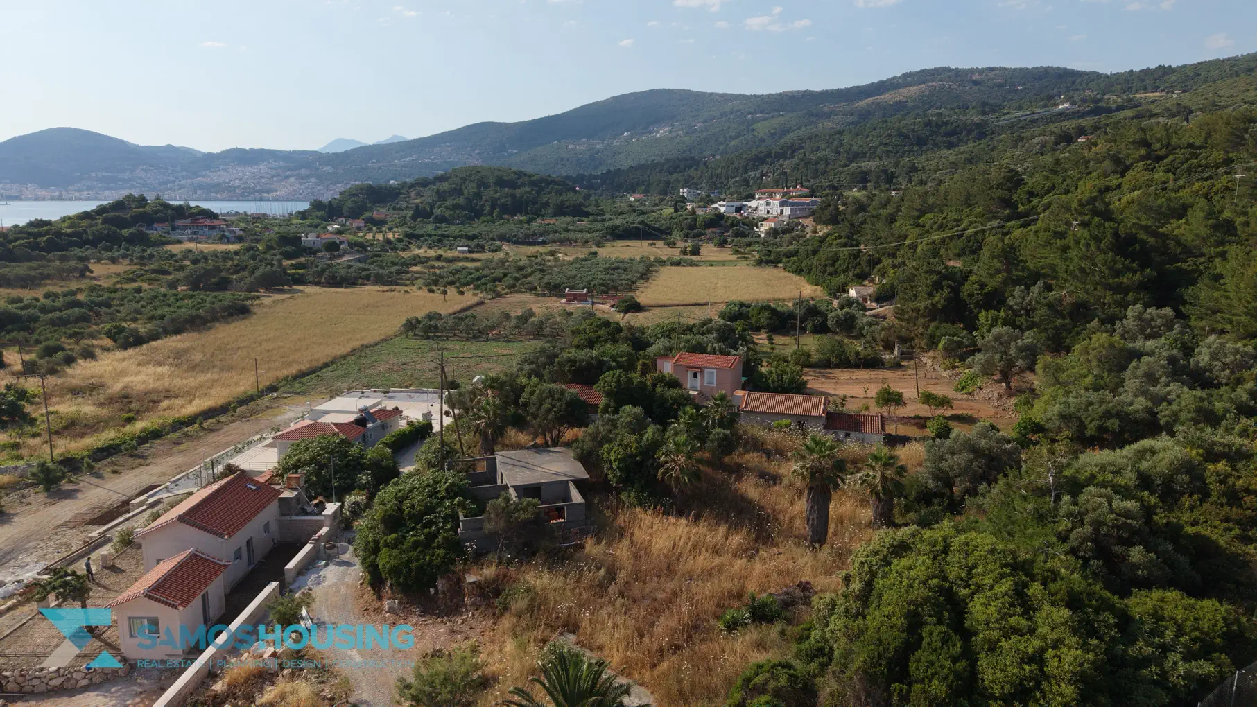 DJI_20260617083115_0275_D 18 Edited Beachfront Plot for Sale in Samos – 2,780m² at Agia Markela Beach (SH585)