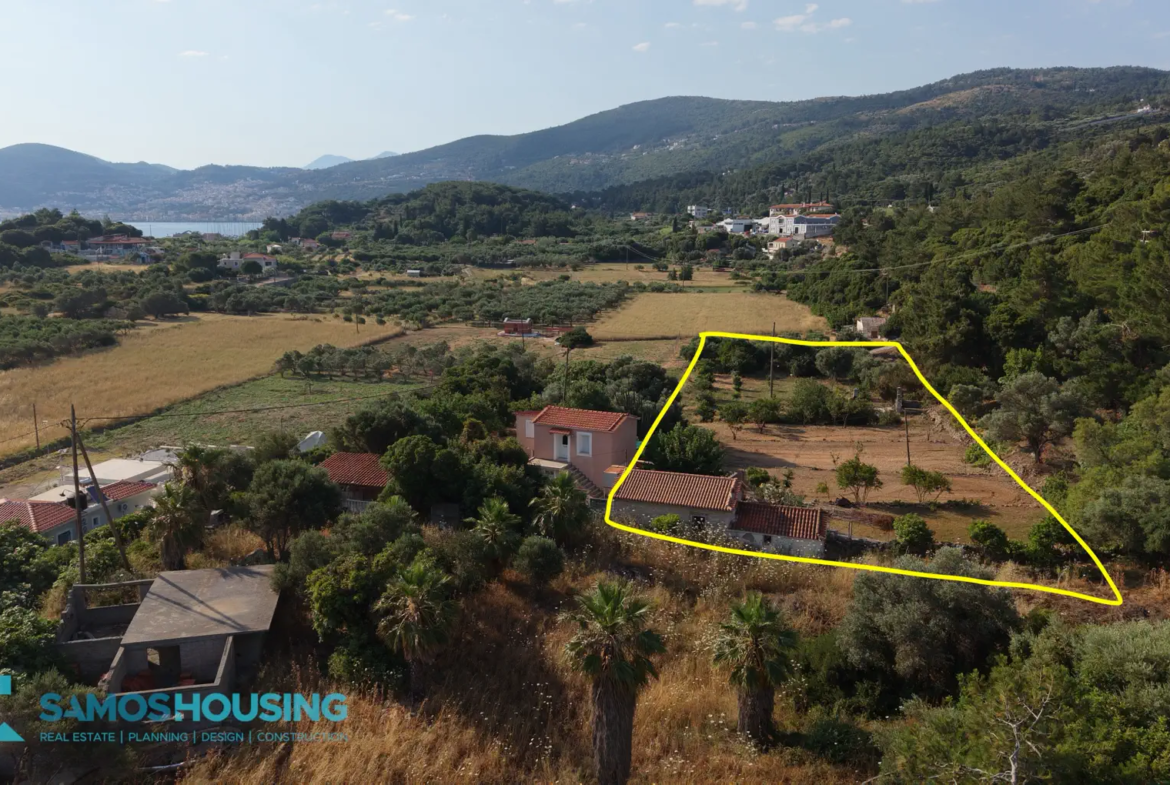Beachfront Plot for Sale in Samos – 2,780m² at Agia Markela Beach (SH585)