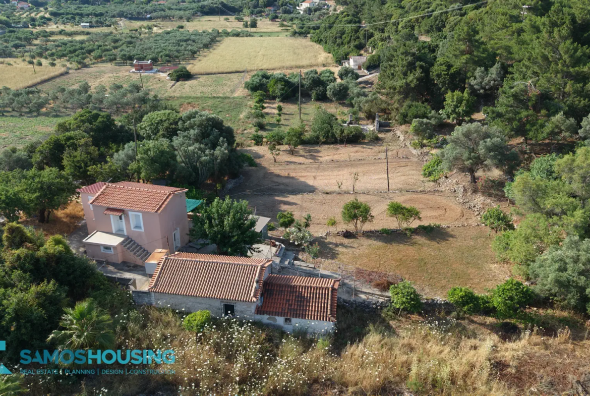 Beachfront Plot for Sale in Samos – 2,780m² at Agia Markela Beach (SH585)