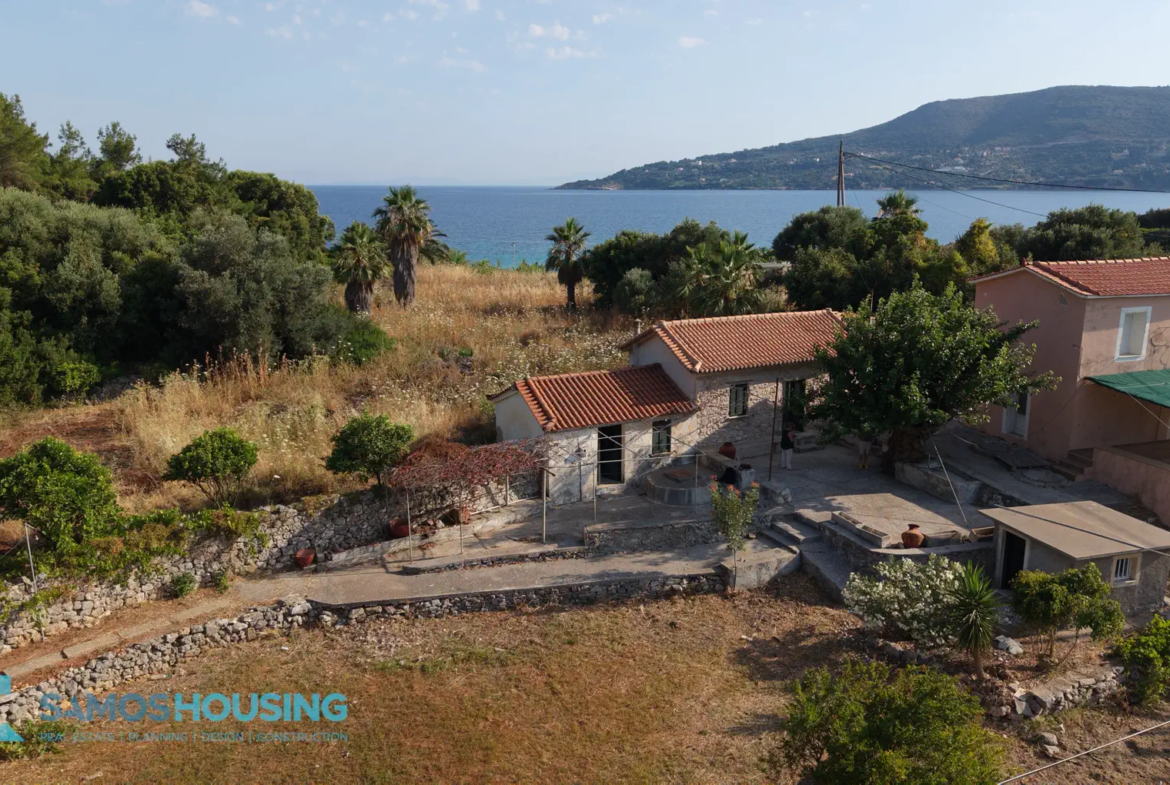 Beachfront Plot for Sale in Samos – 2,780m² at Agia Markela Beach (SH585)