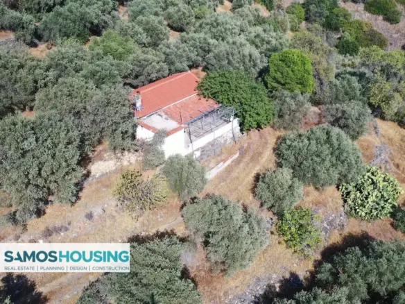 Απομονωμένη Εξοχική Κατοικία με Θέα στη Σάμο · Εικ. 8