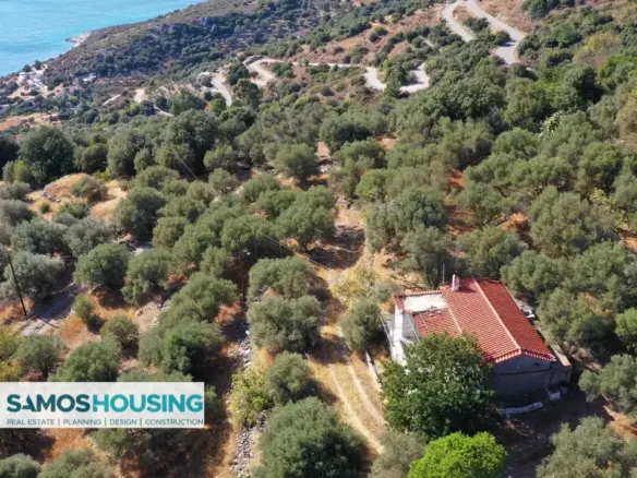 Απομονωμένη Εξοχική Κατοικία με Θέα στη Σάμο · Εικ. 9