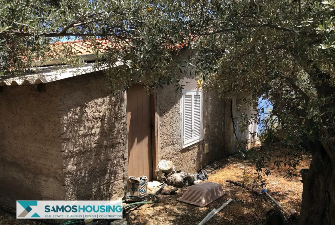 Απομονωμένη Εξοχική Κατοικία με Θέα στη Σάμο – 20.380 τ.μ. κοντά στους Σπαθαραίους (SH588)