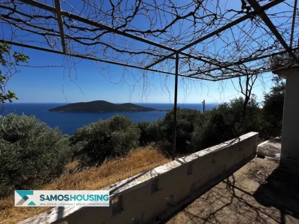 Απομονωμένη Εξοχική Κατοικία με Θέα στη Σάμο · Εικ. 31