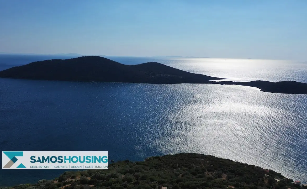 Απομονωμένη Εξοχική Κατοικία με Θέα στη Σάμο – 20.380 τ.μ. κοντά στους Σπαθαραίους (SH588)