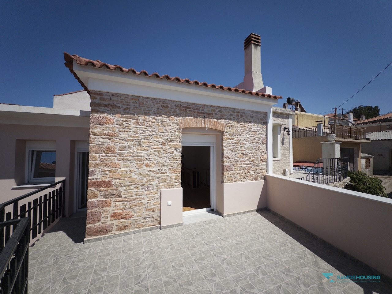 Stone house in Platanos, Samos – fully renovated village home (SH590) — Platanos, Samos