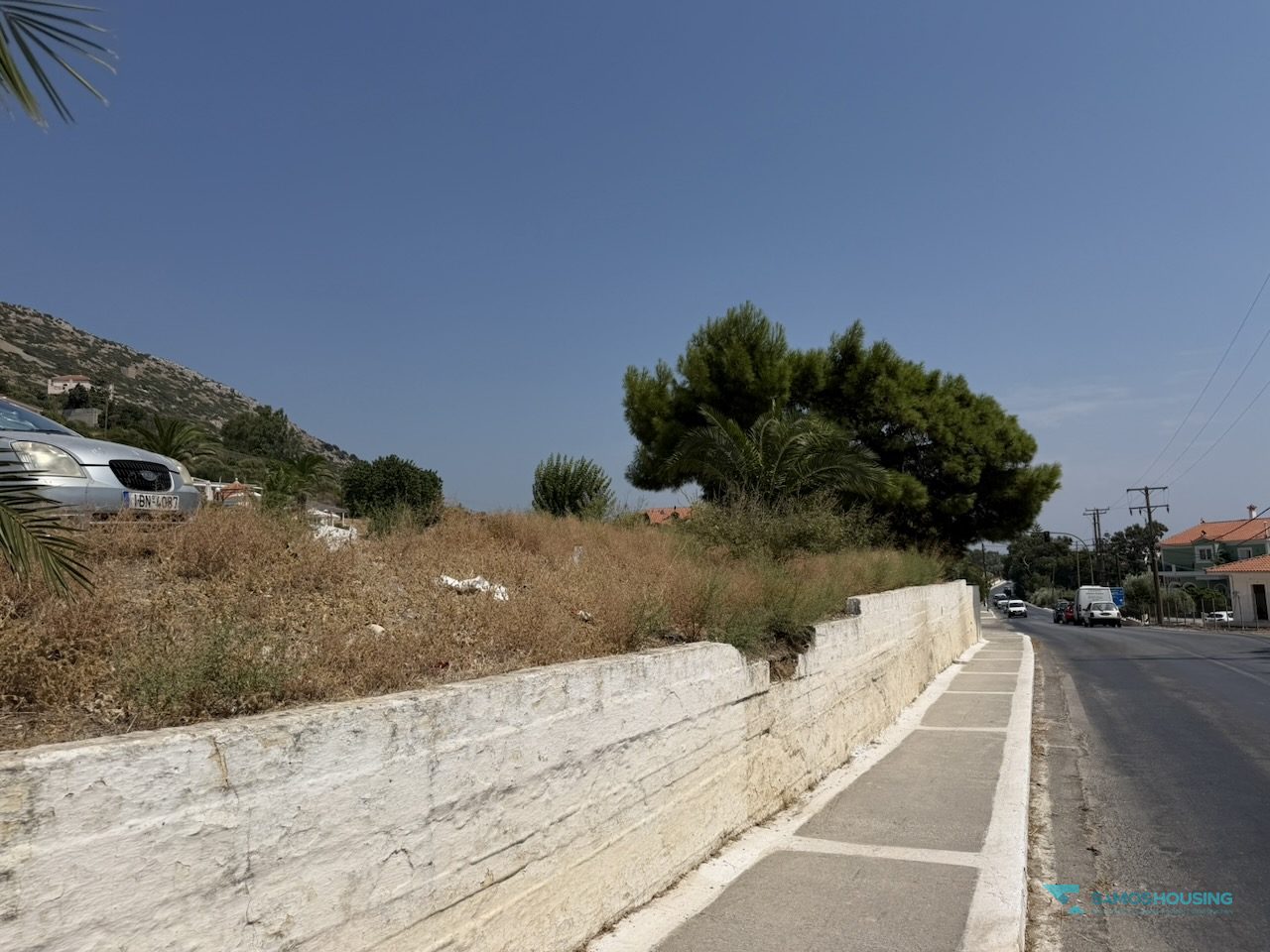 SH591 Land Pythagorio Samos 19 Vegetation on the upper part of the land parcel, Nea Poli Samos