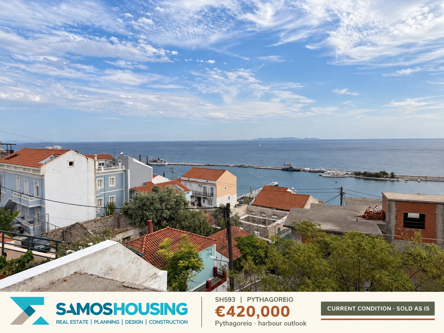 SH593 | Pythagoreio · harbour outlook SH593, Pythagoreio — pythagoreio · harbour outlook
