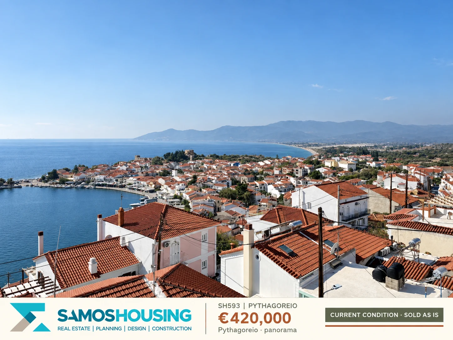 SH593 | Pythagoreio · panorama SH593, Pythagoreio — pythagoreio · panorama