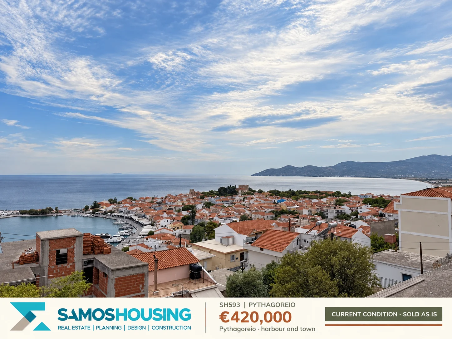 SH593 | Pythagoreio · harbour and town SH593, Pythagoreio — pythagoreio · harbour and town