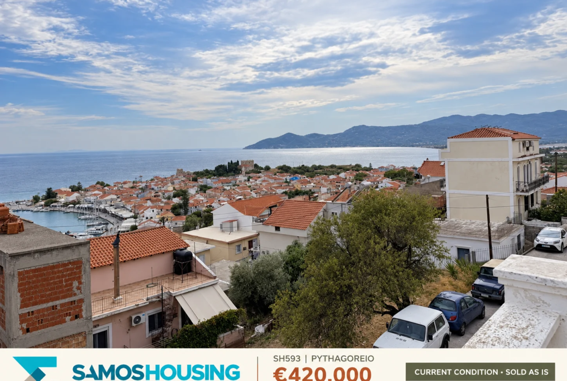 SH593, Pythagoreio — pythagoreio · townscape